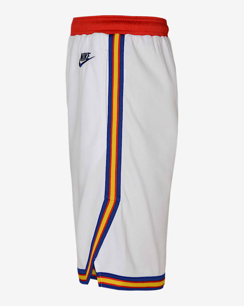 Nike Dri-Fit NBA Swingman Golden State Warriors sale Hardwood Classic Edition Shorts